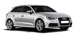 Audi A3 Sportback leiebil