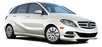 Mercedes B Class leiebil