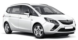 Opel Zafira leiebil