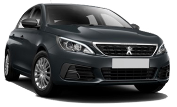 Peugeot 308 leiebil