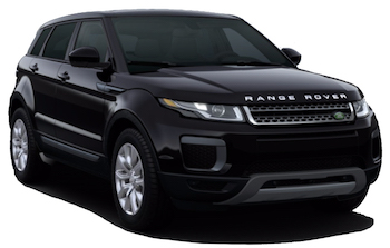 Range Rover Evoque leiebil