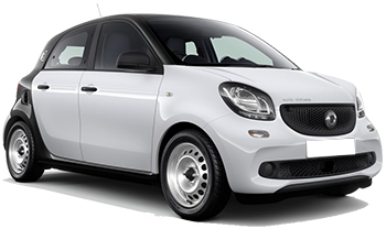 Smart For Four leiebil
