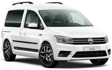 VW Caddy leie-van