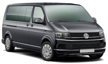 VW Caravelle leie-van