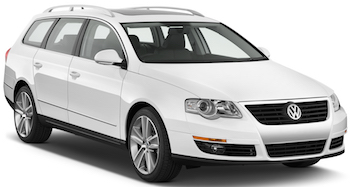 VW Passat Estate leiebil