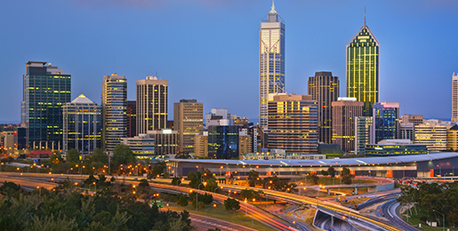 Leie bobil Perth