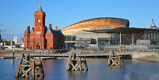 Leie bobil Cardiff