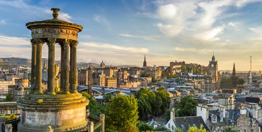 Leie bobil Edinburgh