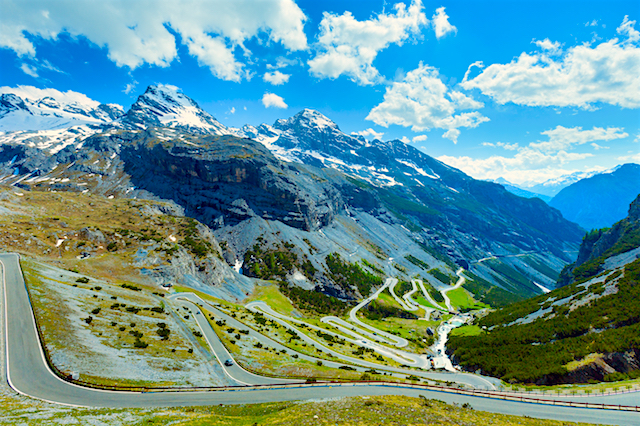 Road Trip Stelviopasset, Italia