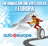 Informasjon om vinterdekk i Europa